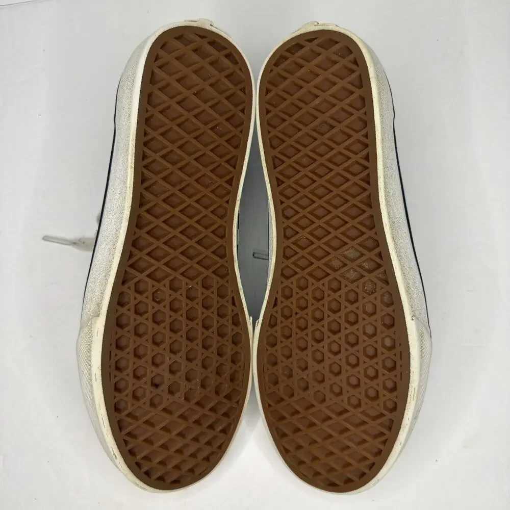 Vans Sneakers Youth 6.5 Old Skool Checkerboard Black White Skateboard Shoes